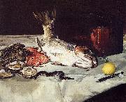 Edouard Manet Still Life with Fish china oil painting artist